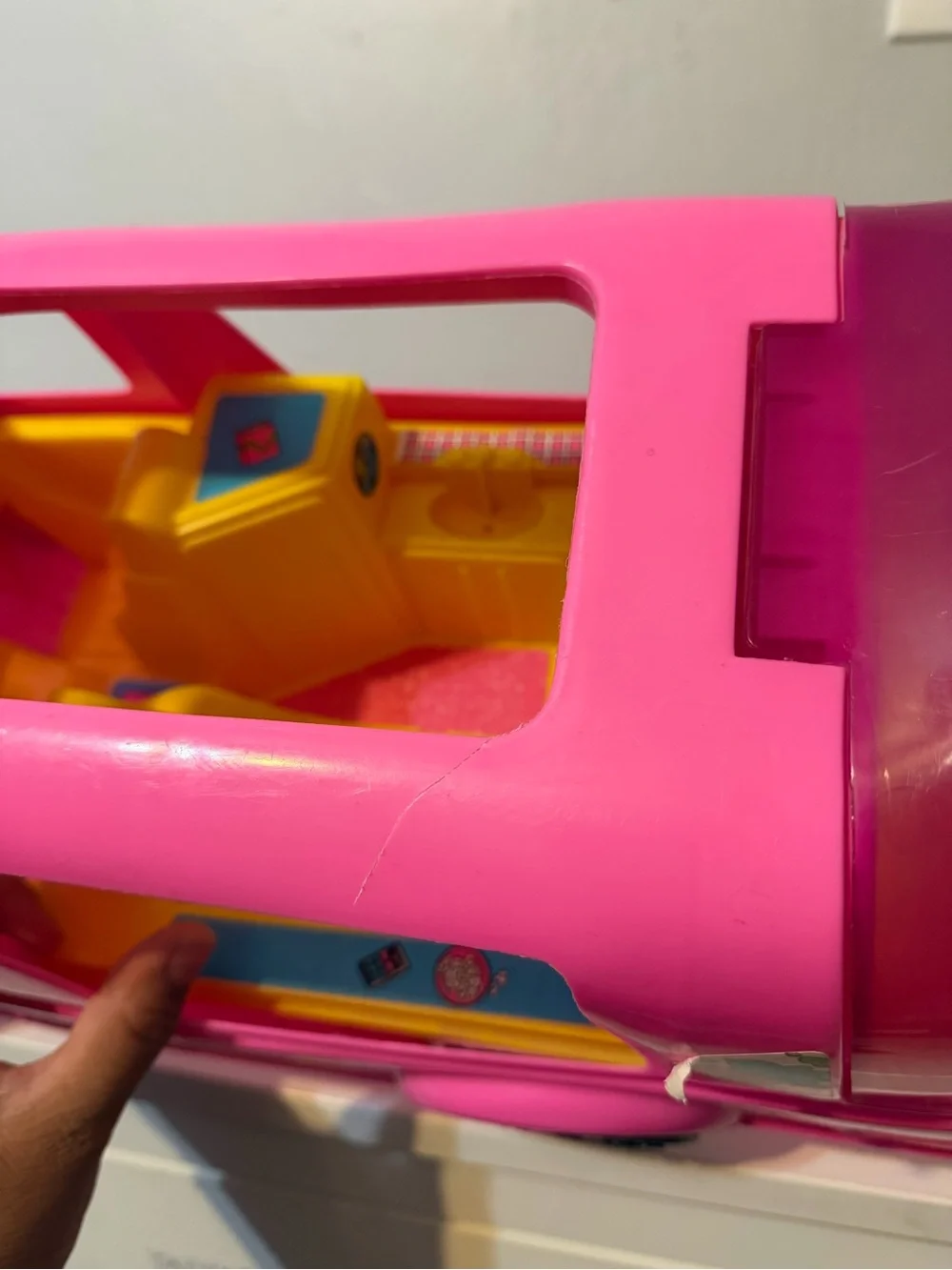 Vintage American Plastic Toys Barbie Camper Van